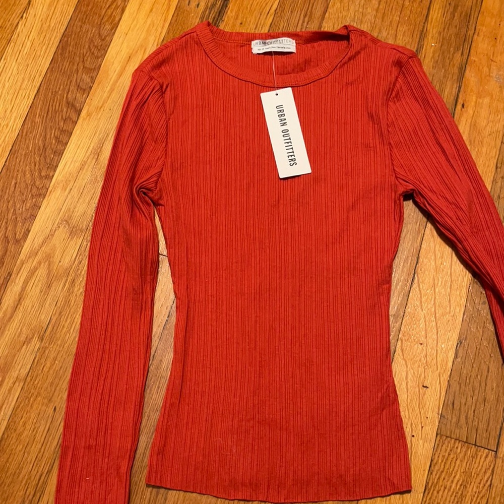 Burnt Orange Long Sleeve Thermal